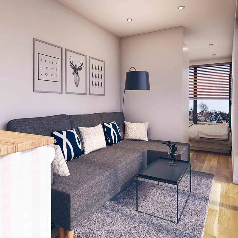 Living Room 40ft Converted Container