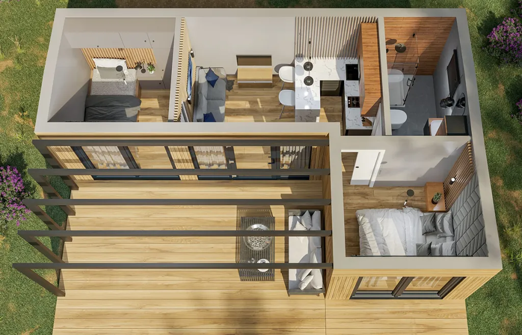 L_Shaped Home Office