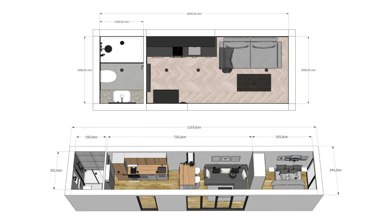 Niamh Container Home Plans